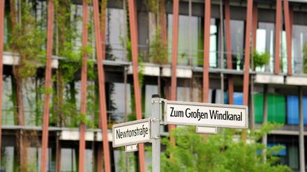 Technologie- und Wissenschaftsstandort in Berlin-Adlershof - die dortigen WIndkanäle sollen Weltkulturerbe werden