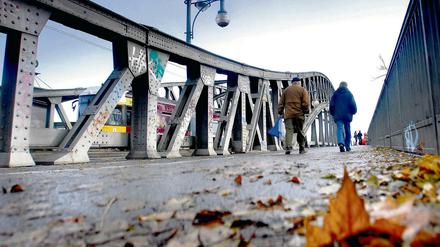 Die Bösebrücke gilt als einer der historisch bedeutsamsten Orte in Berlin.