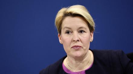 Berlins Regierende Bürgermeisterin Franziska Giffey äußerte sich positiv zum Bund-Länder-Kompromiss.