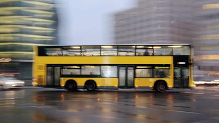 Ein Bus der BVG.