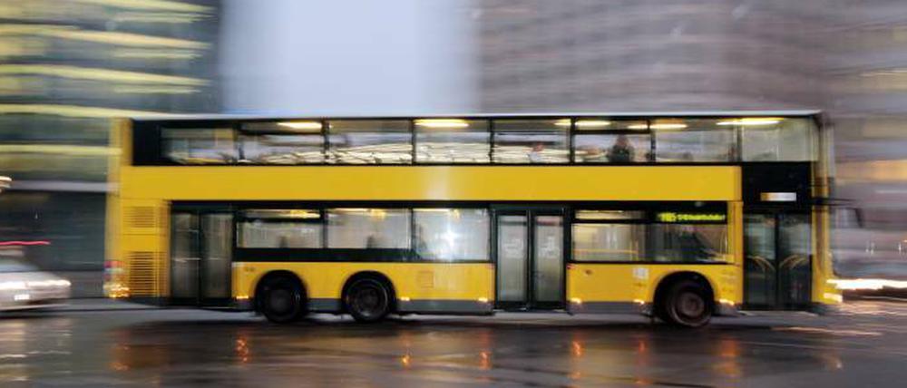 Ein Bus der BVG.