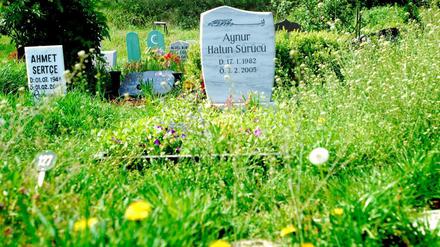 Der Landschaftsfriedhof Gatow wurde in den 80ern erbaut; hier befindet sich auch das Grab von Hatun Sürücü.