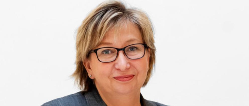 Inka Gossmann-Reetz, SPD, stellvertretende Vorsitzende der SPD-Fraktion im Landtag Brandenburg und innenpolitische Sprecherin.