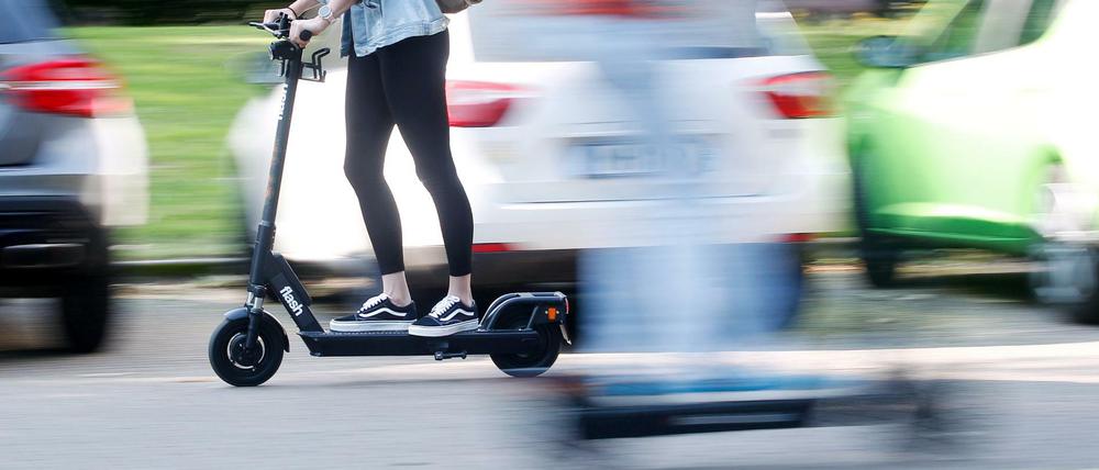 Ganz schön schnell: E-Scooter erobern die Städte.
