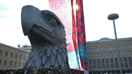 Der Eagle Square am Platz der Luftbrücke in Berlin.