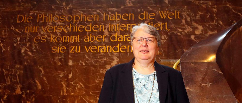 Elke Graupner sieht sich als Vertrauensperson an der HU dem humanistischem Erbe der Brüder Humboldt verpflichtet.