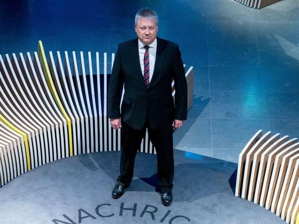 04.11.2019, Berlin: Bruno Kahl, Präsident des Bundesnachrichtendienstes, steht in der Ausstellung des neuen Besucherzentrums des Bundesnachrichtendienstes. 