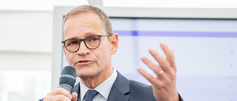 Der Regierende Bürgermeister Michael Müller (SPD) ist gegen die pauschale Deckelung.