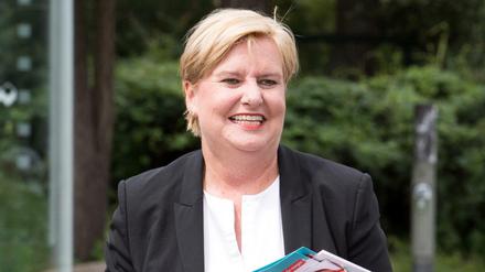 Ihr Lachen sorgt derzeit für Ärger. Die Spitzenkandidatin zur Bundestagswahl aus dem Wahlkreis Mitte, Eva Högl (SPD).