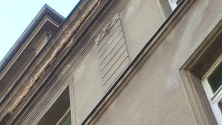 An der Friedenauer Gemeinschaftsschule bröckelt die Fassade.