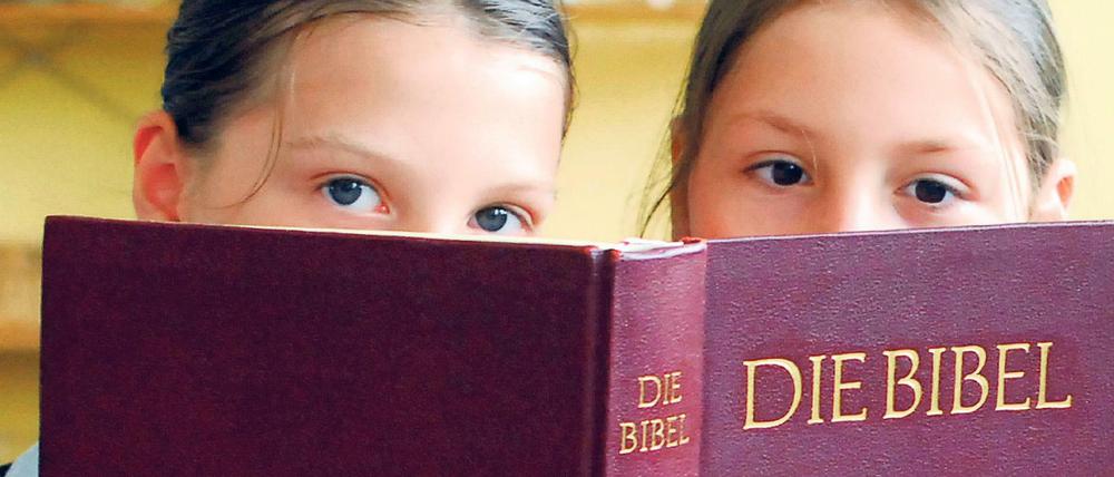 Glaubensfragen. Knapp ein Drittel der Schüler nimmt Religionsunterricht.