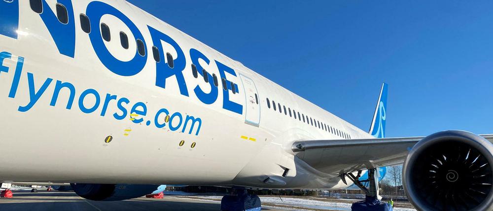 Wirbt „mit günstigen Transatlantiktarifen“: Norse ist eine der weltweit jüngsten Airlines mit einer der modernsten Flotten.