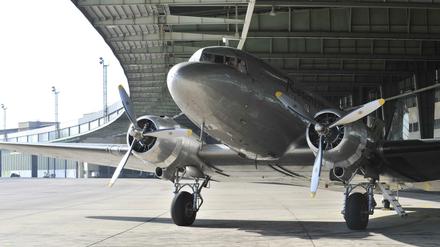 Diese DC-3 gehörte zu den letzten Flugzeugen, die 2008 auf dem alten Zentralflughafen in Tempelhof starteten.