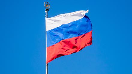 Die Flagge Russlands (Symbolbild)