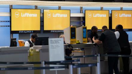 Stillstand. Bei der Lufthansa wird 48 Stunden lang gestreikt.