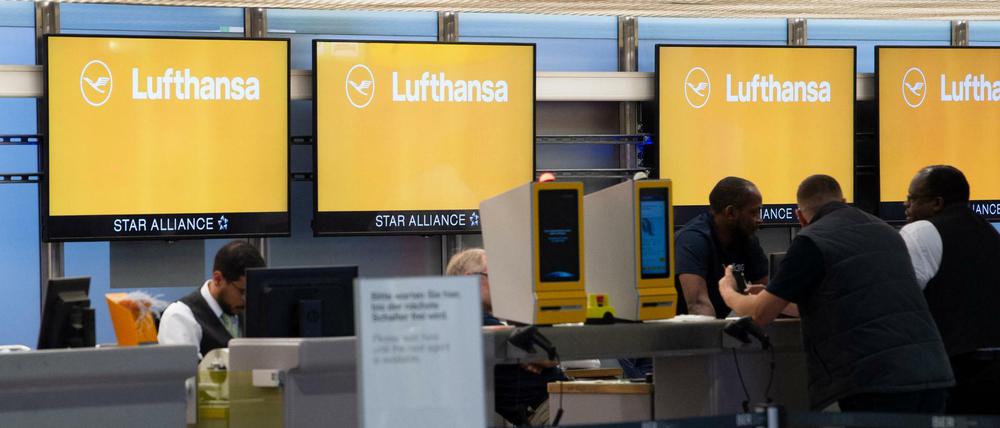 Stillstand. Bei der Lufthansa wird 48 Stunden lang gestreikt.