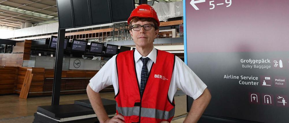 Herr über die Baustelle: Engelbert Lütke Daldrup muss den Flughafen BER fertigstellen.
