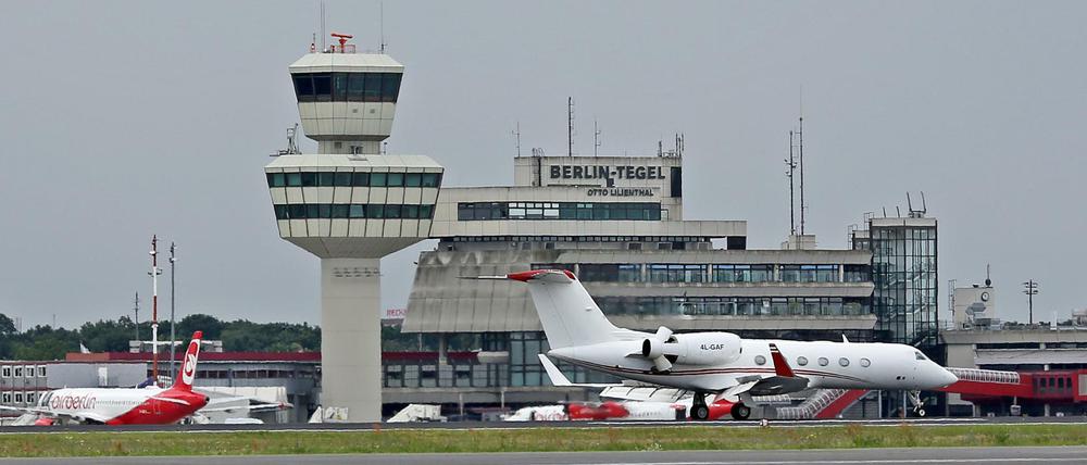Flughafen Berlin-Tegel.