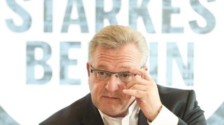 Ex-Innensenator Frank Henkel (CDU) 