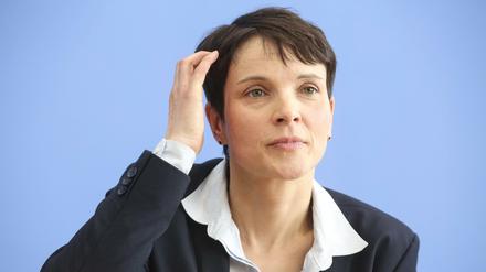 Frauke Petry, Parteivorsitzende der AFD. 
