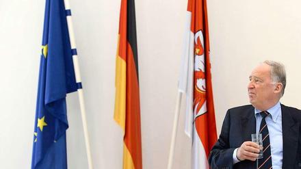 Der Älteste. AfD-Fraktionschef Alexander Gauland leitete die konstituierende Sitzung des Potsdamer Landtags.