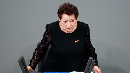 Kämpferin gegen das Vergessen: Inge Deutschkron am 30. Januar 2013 bei der Gedenkfeier des Bundestags für die Opfer des Nationalsozialismus.