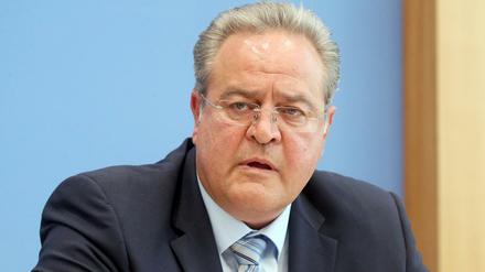 Dieter Romann, der Chef der Bundespolizei, wird doch keinen Wahlkampf für CDU-Kandidat Kai Wegner machen.