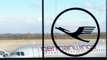 Ein Germanwings-Flugzeug musste in Berlin notlanden. 