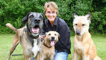 Sie weiß, wie Hunde ticken: Tierverhaltenstherapeutin Dr. Ulrike Gieser hält Seminare für den Tagesspiegel.