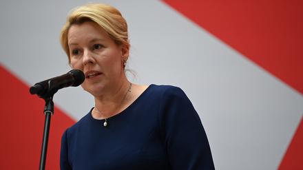 Franziska Giffey hatte sich im Wahlkampf über die persönlichen Angriffe der Grünen und Linken geärgert. 