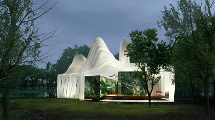 Pavillons in der Natur, Wohnen im Grünen. Die Architekten des Büros Graft haben die unterschiedlichsten Visionen.