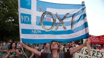 Oxi oder Nai? Die Meinungen der Berliner Griechen sind gespalten.