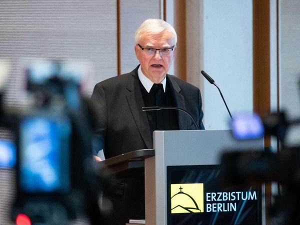 Für die Opfer? Erzbischof Heiner Koch begründet die Nicht-Veröffentlichung von Teilen des Gutachtens zum sexuellen Missbrauch im Erzbistum mit Persönlichkeitsschutz.