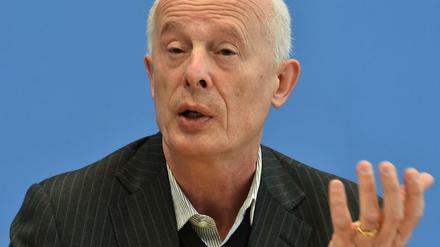 Der Vorsitzende des Wissenschaftlichen Beirates der Bundesregierung Globale Umweltveränderung, Hans Joachim Schellnhuber.