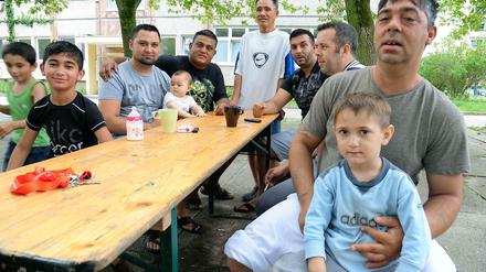 Unter den 400 Bewohnern des Flüchtlingsheims in Hellersdorf sind rund 100 Kinder.
