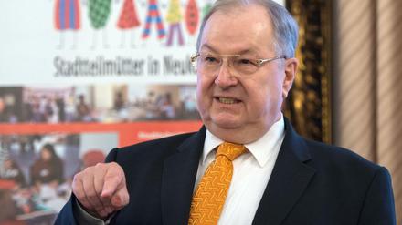 Der ehemalige Bürgermeister von Berlin-Neukölln, Heinz Buschkowsky (SPD).