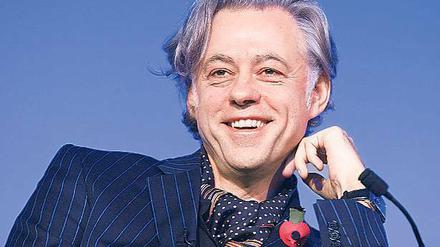 Bob Geldof macht unermüdlich auf die Nöte Afrikas aufmerksam.