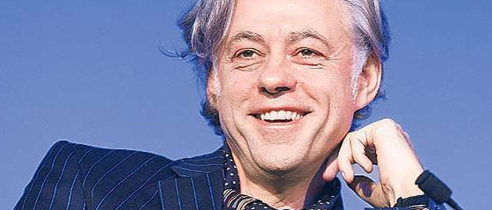 Bob Geldof macht unermüdlich auf die Nöte Afrikas aufmerksam.