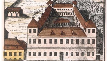 Keimzelle der Charité war das Pesthaus von 1709/10.