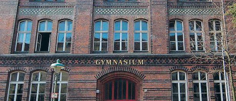 Gymnasium Steglitz. Hier ging die 14-Jährige zur Schule. Foto: Imago