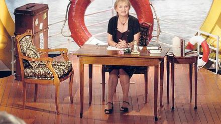 Ihr alter Arbeitsplatz. Bis 2008 arbeitete Elke Heidenreich beim ZDF, wo sie die Sendung „Lesen“ moderierte. Dann ging sie im Streit.