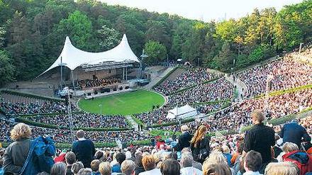 Wie jedes Jahr werden die Sommerkonzerte in der Waldbühne wieder zahlreiche Besucher locken. 
