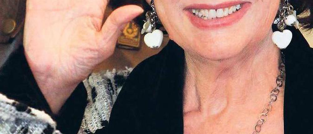 Botschaftsgast. Claudia Cardinale hatte sich zur Italienfeier angesagt. Foto: Reuters