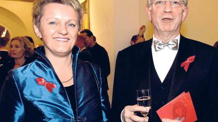 Privatsachen. Renate Künast und Rüdiger Portius traten schon 2005 gemeinsam bei der Aids-Gala auf. 