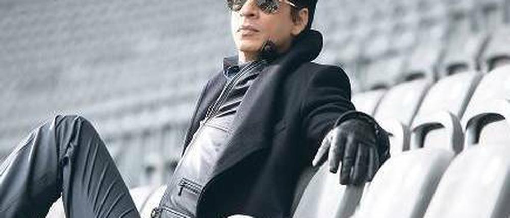 Cool India. Shah Rukh Khan hat „Don 2“ auch im Olympiastadion gedreht. Foto: dpa
