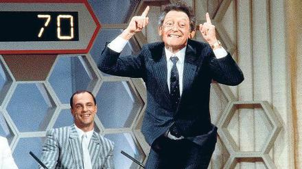 Sein Markenzeichen: der Sprung. „Dalli Dalli“ wurde mit Hans Rosenthal von 1971 bis 1986 eine der beliebtesten Sendungen.