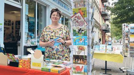Ihre Welt. Sabeth Vilmar führt den Georg-Büchner-Buchladen in der Wörther Straße und veranstaltet schon zum 16. Mal die Prenzlauer-Berg-Literaturtage. 