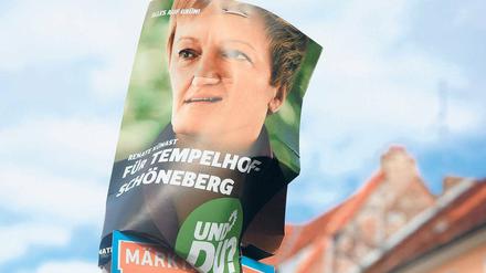Wahlplakat der Grünen.