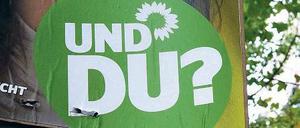  Die Grünen sind neben der FDP die größten Wahlverlierer. 