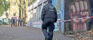 Kreuzberg im Herbst 2013. Als es neulich zu Gewalttaten kam, rückte auch noch die Polizei an. 